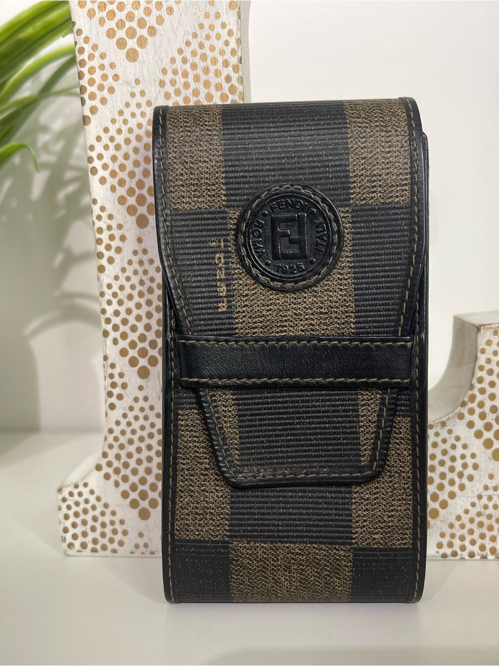 Fendi Pequin Cigar Case